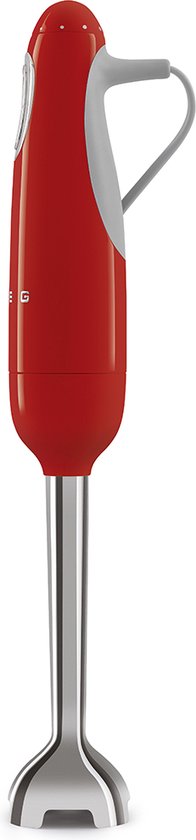 SMEG HBF22RDEU - Staafmixer - Rood - 700W - Met accessoires