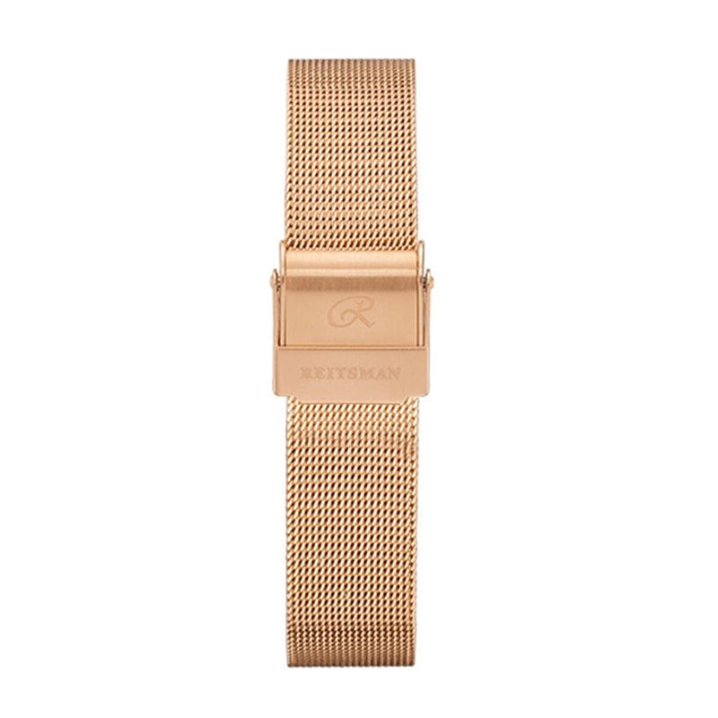 18mm mesh horlogeband in goud