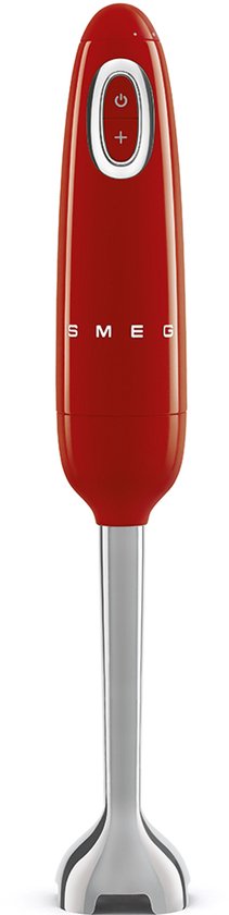 SMEG HBF22RDEU - Staafmixer - Rood - 700W - Met accessoires