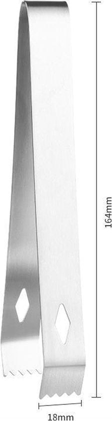 12-delige cocktailshaker set - RVS