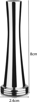 5 delige Herbruikbare RVS Nespresso Capsule Set met Tamper,