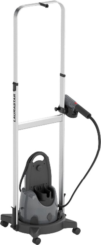 Laurastar IZZI Cart, 40cm x 10,5cm x 105cm, Grote stabiliteit, Verstelbare hoogte, Geïntegreerde wieltjes, Plooibaar