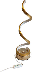 Elegantie verlicht- Dimbare LED Tafellamp met Spiraalvormig Design - Perfect voor Elk Interieur-Duurzaam, Stijlvol, Aanpasbaar