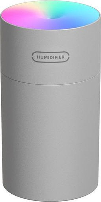 Draagbare luchtbevochtiger USB 300ml - Stil 20-30dB, RGB