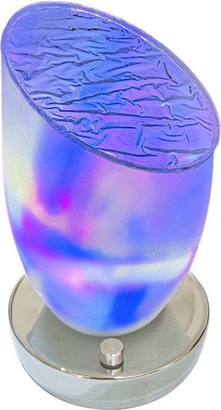 Betoverend nachtlampje met draaiende watergolf patronen en afstandsbediening -16 kleurcombinaties -USB-voeding - Sfeervolle verlichting - Hoefijzervormig design