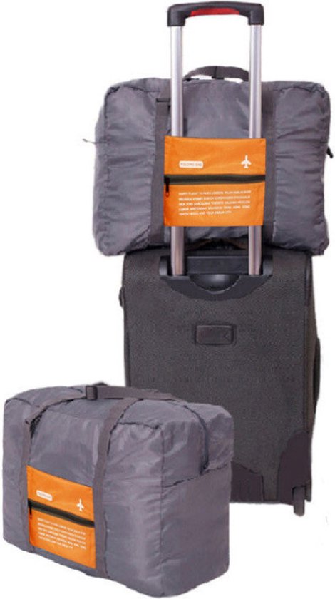 Opvouwbare opbergtas - Handbagage Reistas 32L - Oranje