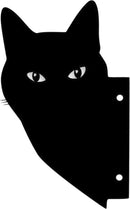 Unikorf 2-delige katten decoratie 22x18 & 22x12 zwart