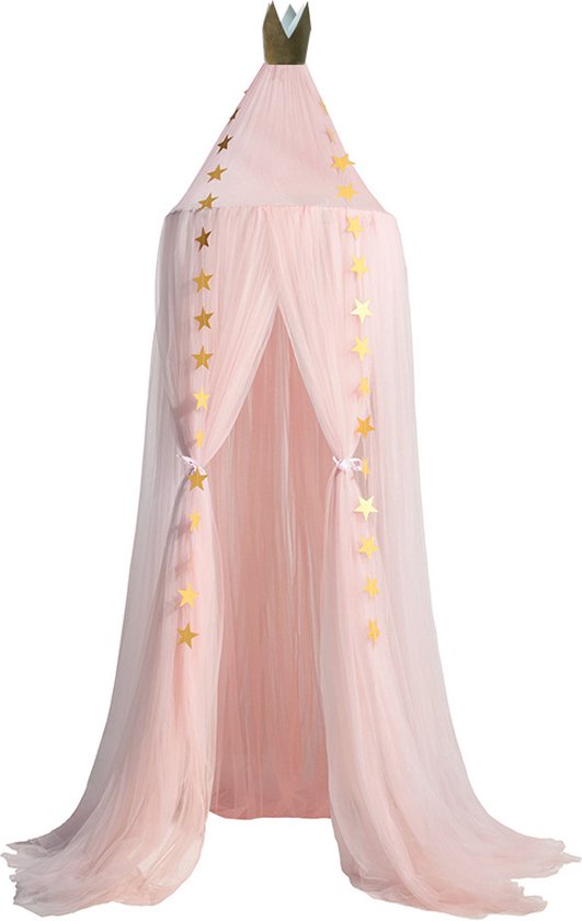 Romantische Ronde Klamboe 300 cm hoog, 7-lagen gaas