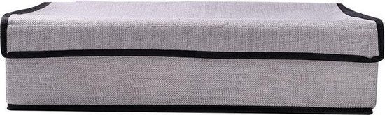 Kledingorganizer 16 vakken - sokken & ondergoed, grijs