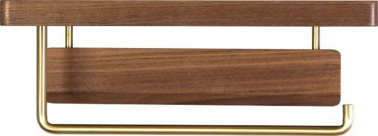 Luxe Zelfklevende Toiletrolhouder met Telefoonplankje