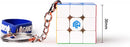 GAN cube 330 - sleutelhanger- Klassieke - 3x3 - Mini Kubus -