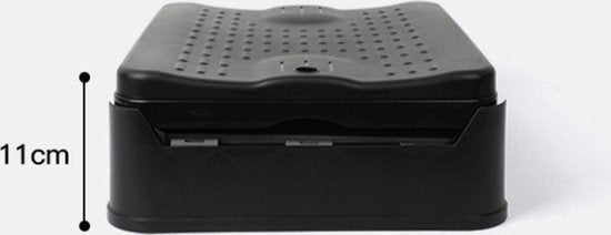 Opvouwbaar toilet- Camping Toilet -grijs (inclusief 12 sets accessoires)
