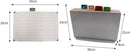 Snijplanken set - inclusief houder - 4 Snijplanken - Antibacterieel - Antislip
