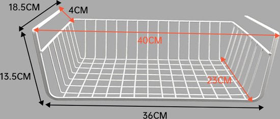 2stuks Multifunctionele Hangmand - Extra Opbergruimte voor O