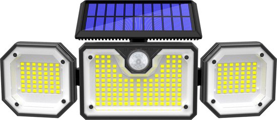 Unikorf Solar Wandlamp: Sensor & afstandsbedr., 226 LED