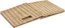 Luxe 3-Delige Flanellen Winter Beddengoedset -A/B Ontwerp- Dekbedovertrek220x240 cm + 2 Kussenslopen- marineblauw