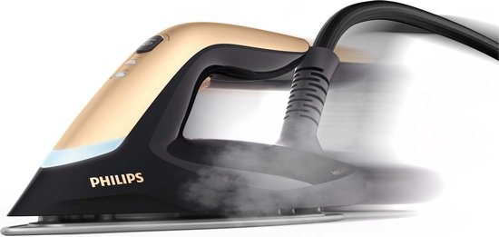 Philips Stoomstrijkijzer met Stoomgenerator PSG8140/80 - Met Station - Zeer Hoge Stoomstoot - Verticaal Strijken - Groot Reservoir - Zwart