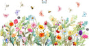 Betoverende Tuinbloemen Muurstickers - Milieuvriendelijk PVC - Levendige Decoratie voor Woonkamer, Slaapkamer, Keuken, en Meer-30x60cm
