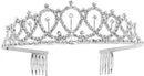 TDR - Verjaardag Sjerp en Tiara - Met text "Birthday Queen" - Zilver