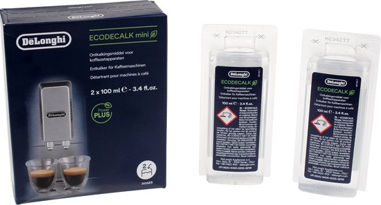 De'Longhi EcoDecalk Mini DLSC200 - Koffiemachineontkalker - 2 x 100 ml