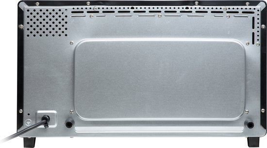 Inventum OV207B Vrijstaande mini oven - 20L - Hetelucht - 100-230°C - 6 ovenstanden - Zwart