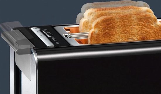 Siemens TT86103 Sensor for Senses - Broodrooster - Piano zwart