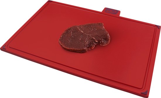 Snijplanken set - inclusief houder - 4 Snijplanken - Antibacterieel - Antislip