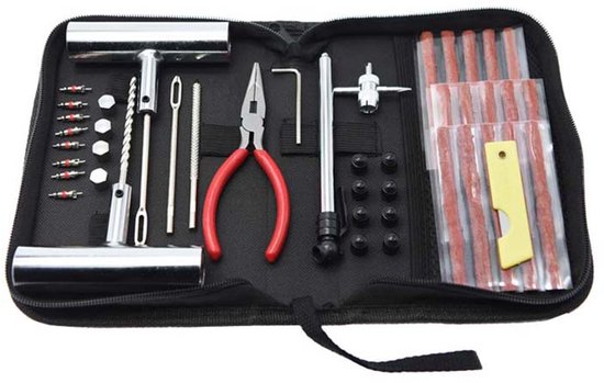 46-delige bandenreparatieset voor fiets, motor & auto