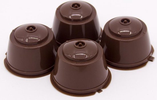 Hervulbare koffiecapsulefilter 4 stuks voor Dolce Gusto