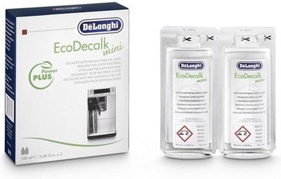 De'Longhi EcoDecalk Mini DLSC200 - Koffiemachineontkalker - 2 x 100 ml