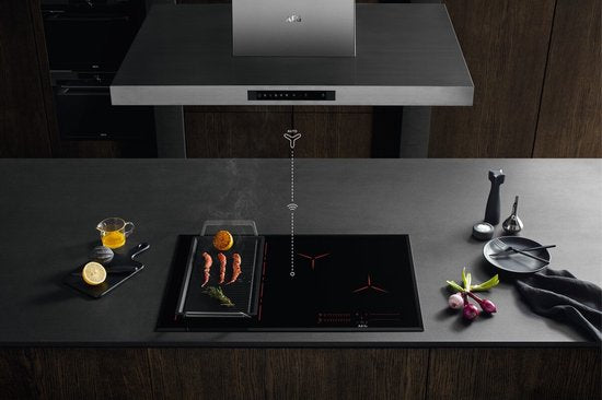 AEG IKB64431FB - Hob2Hood - Inbouw inductie kookplaat