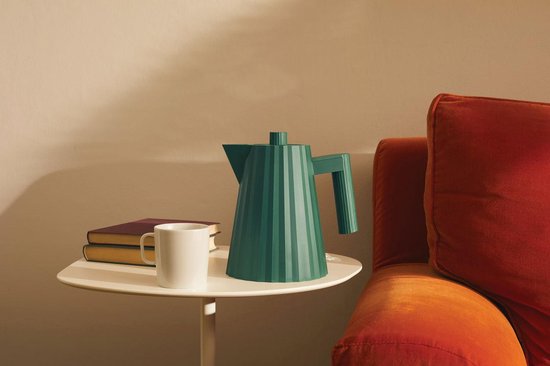 Alessi Plissé Waterkoker 1L Zwart
