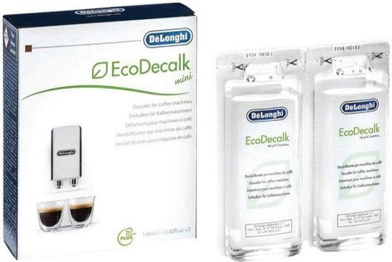 De'Longhi EcoDecalk Mini DLSC200 - Koffiemachineontkalker - 2 x 100 ml