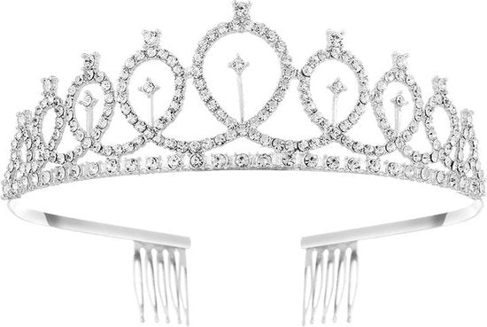Verjaardag Sjerp en Tiara - Met text "Birthday Girl" - Zilver