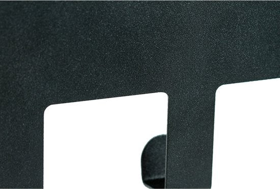 Deurkapstok Met 6 Haken-Deurhanger-Kapstok Hangend -zwart