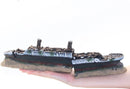 Scheepswrak Ornament - Aquarium Decoratie - 38,5 cm - Hars - Titanic Stijl