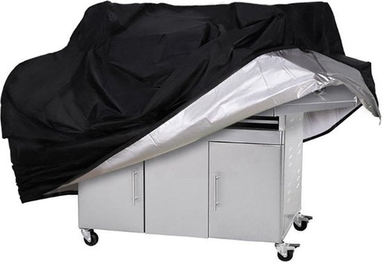 Hoogwaardige Waterbestendige Barbecuehoes met Trekkoord- Duurzaam 420D Oxford-stof -145x61x117cm