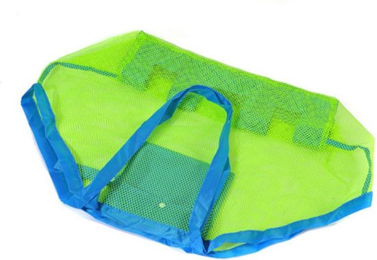 Grote nettas voor zandspeelgoed ,strandspeelgoed, boodschappen.Ideaal voor het opbergen van alles-45 * 30 * 45cm