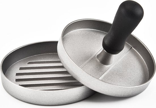 TDR-Hamburgerpers-Hamburger maker-Antiaanbaklaag-BBQ-Kookgerei (+ 100 gratis waxpapiertjes )