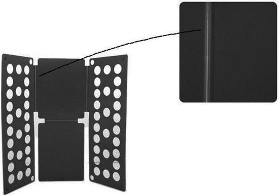 Vouwplank voor kinderen - Handig en snel, 38x40cm - Zwart