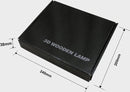 Lamp - 19cm - Tafellamp - Lamp - LED en One touch control - Houten Tafellamp - Hond figuur