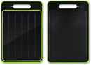 Dubbelzijdige Snijplank – Aluminiumlegering – Groot – Zwart/Groen – 25x36,5 cm – Vaatwasserbestendig