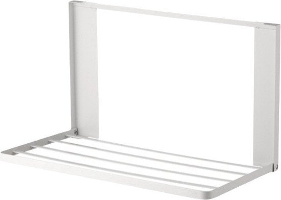 Magnetisch Opbergrek voor Wasmachine - Inklapbaar en Ruimtebesparend - 40x25x25 cm-wit