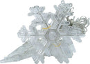 LED Sterren- en Sneeuwvloklichtgordijn - 3,5 Meter - Warme Kerstverlichting voor Binnen & Buiten - Betoverende Kerstdecoratie - 8 Verlichtingsmodi - Warm Wit