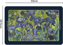 Unikorf Antislip Van Gogh Irissen Badmat 39,5x59cm