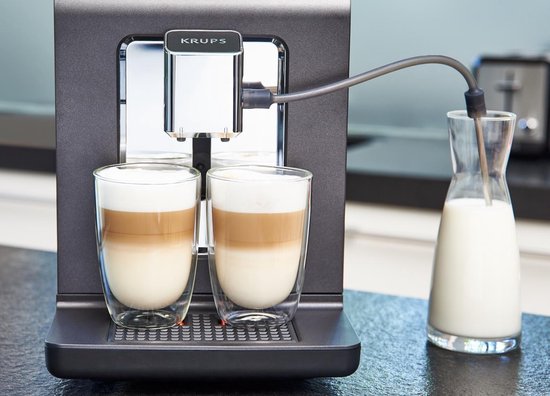 Krups Evidence One EA895E Volautomaat Espresso Grijs