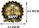 52 delig Happy New Year Versiering-Oud en Nieuw Feest Decoratieset-Zwart Goud Zilver