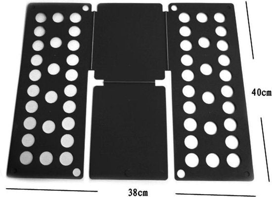 Vouwplank voor kinderen - Handig en snel, 38x40cm - Zwart