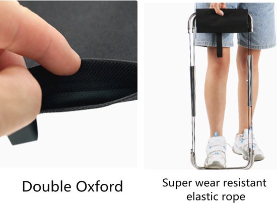 Unikorf RVS Klapkruk 29cm - 100kg Vouwbaar