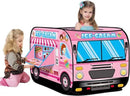 Kinder auto tent opvouwbare speelhuis tent ijswagen 112x70x7